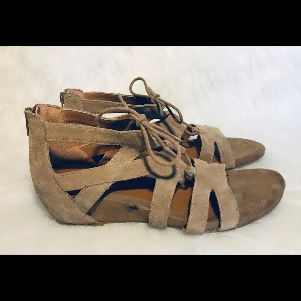 tan suede